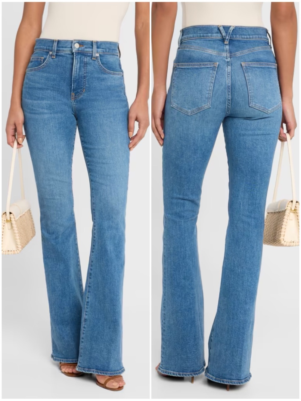 VERONICA BEARD Women’s Size 32 Sedona Wash Beverly High Rise Skinny Flare Jeans